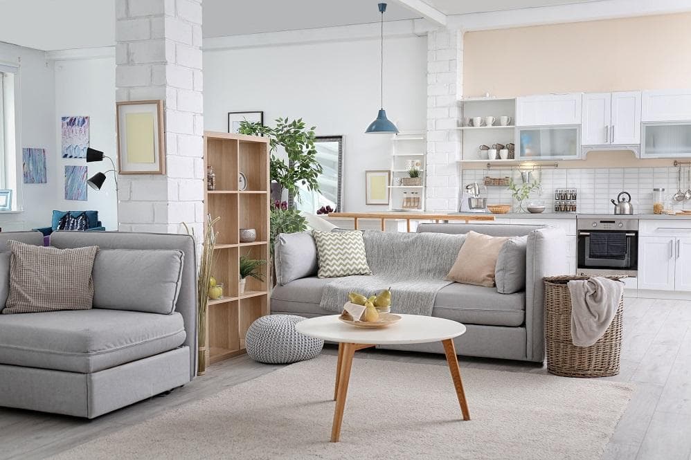 Nettoyage maison et interieur propre pour site de service de nettoyage